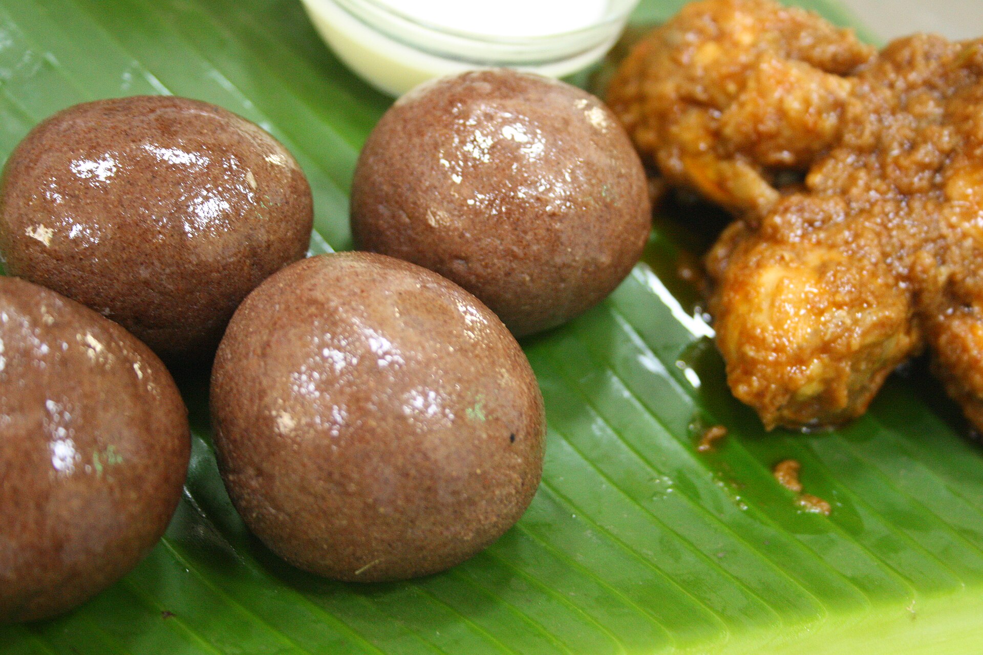 Ragi Sangati — vegetarian Lepakshi dish