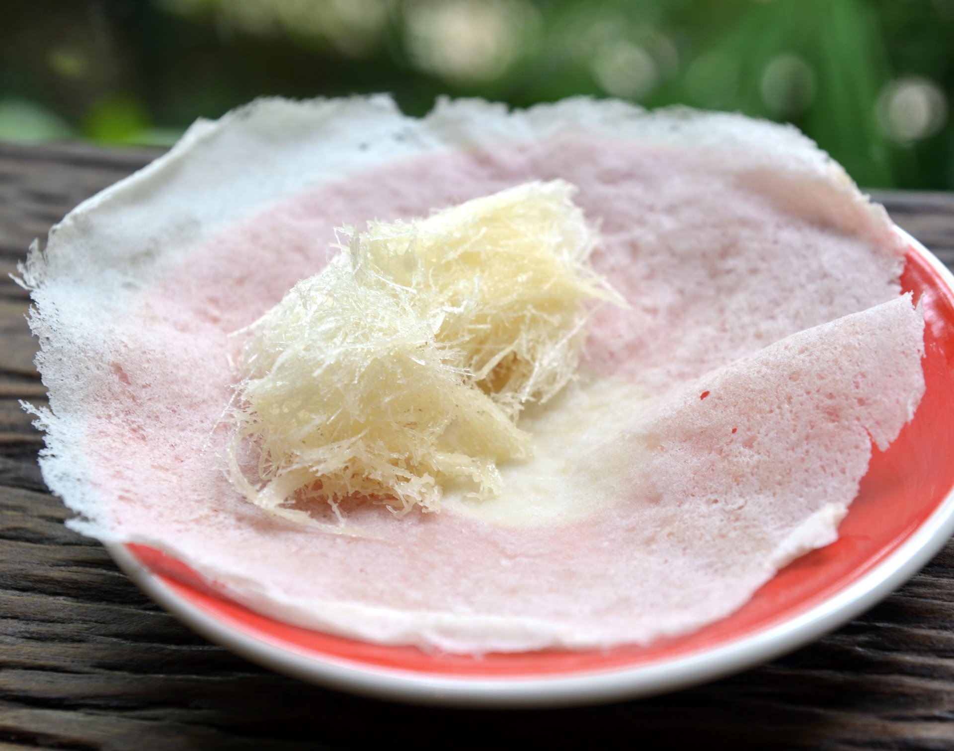 Roti sai mai — vegetarian Ayutthaya dish