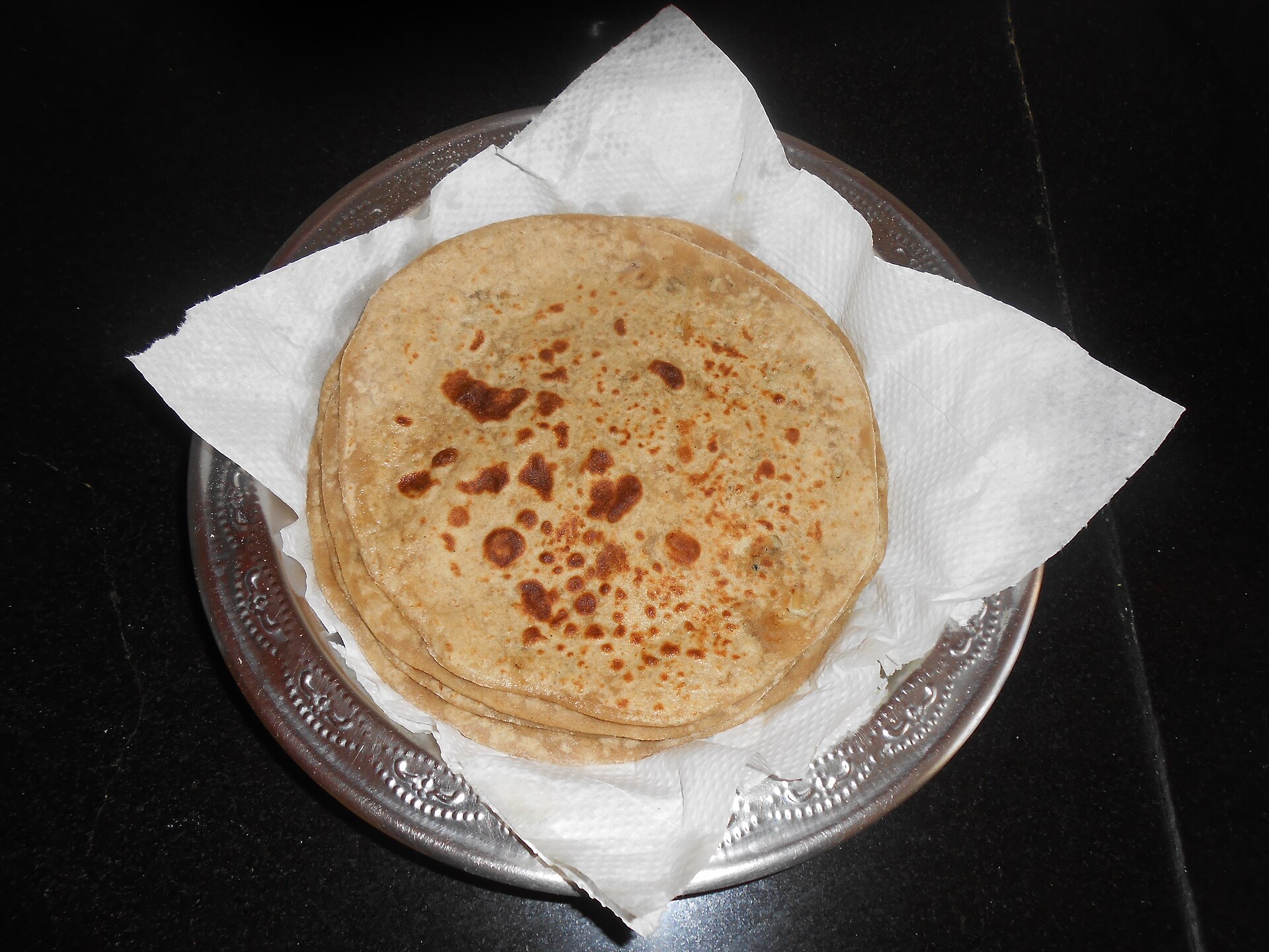 Sattu Paratha — vegetarian Nalanda dish