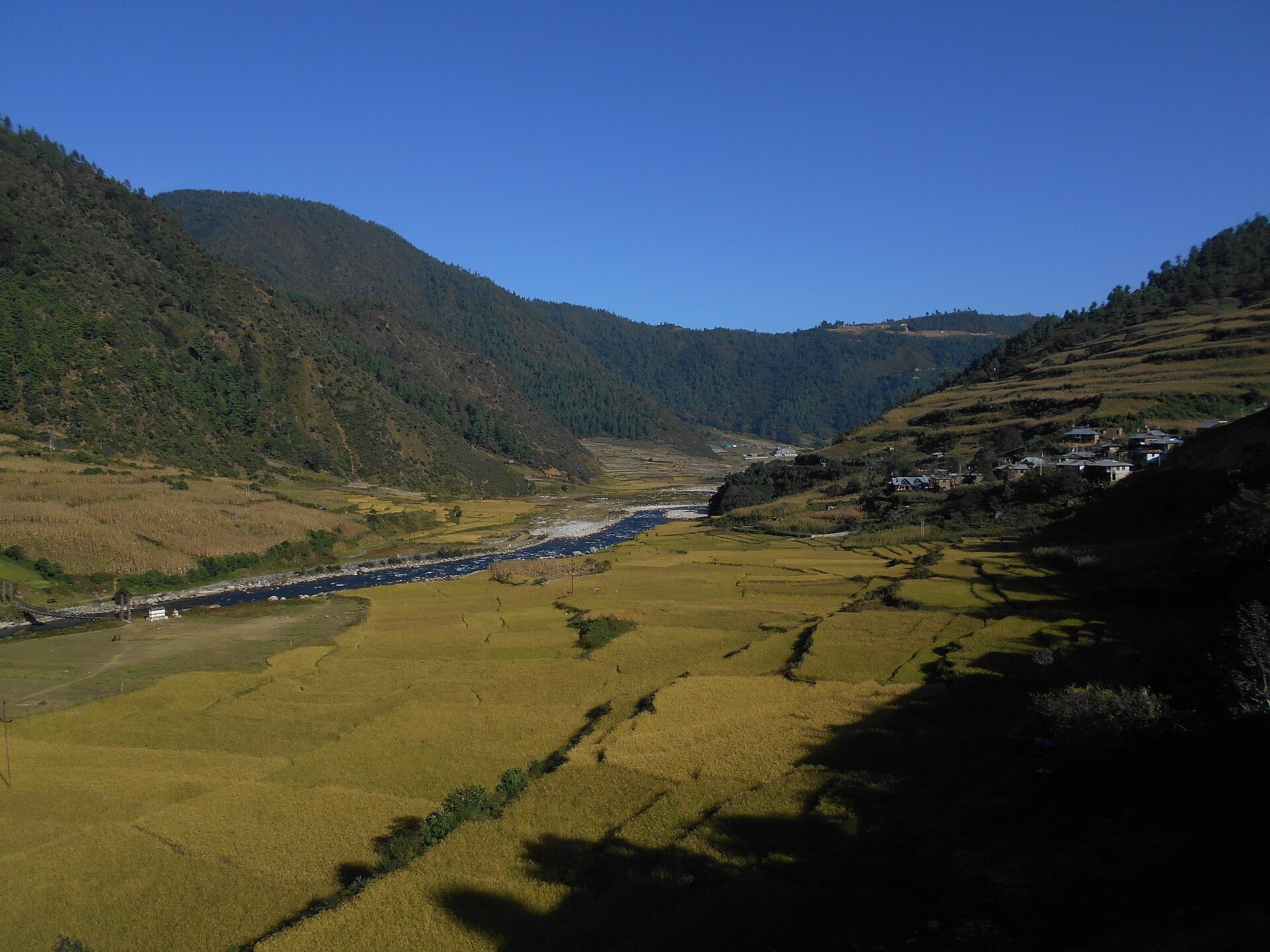 Dirang Valley & Dzong — photo