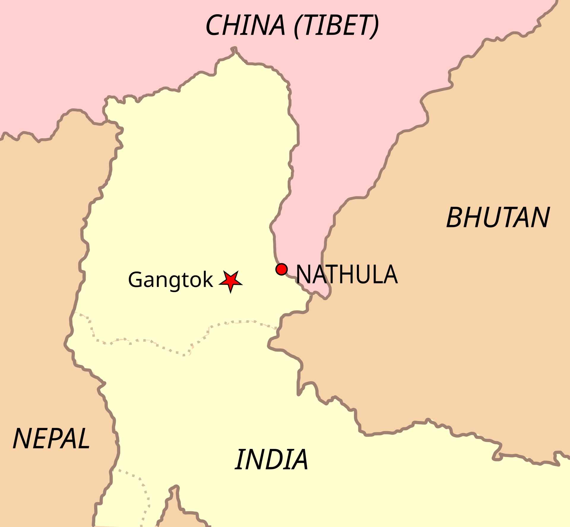 Nathula Pass — photo