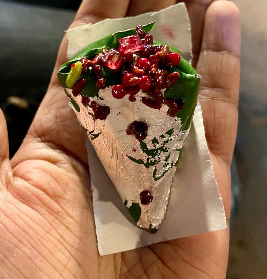 Banarasi Paan — vegetarian Varanasi dish